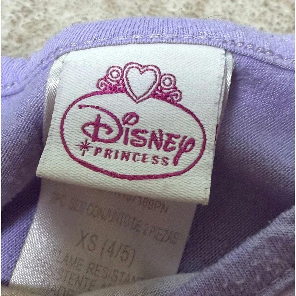 Y2K Disney Princess girls  pj set
